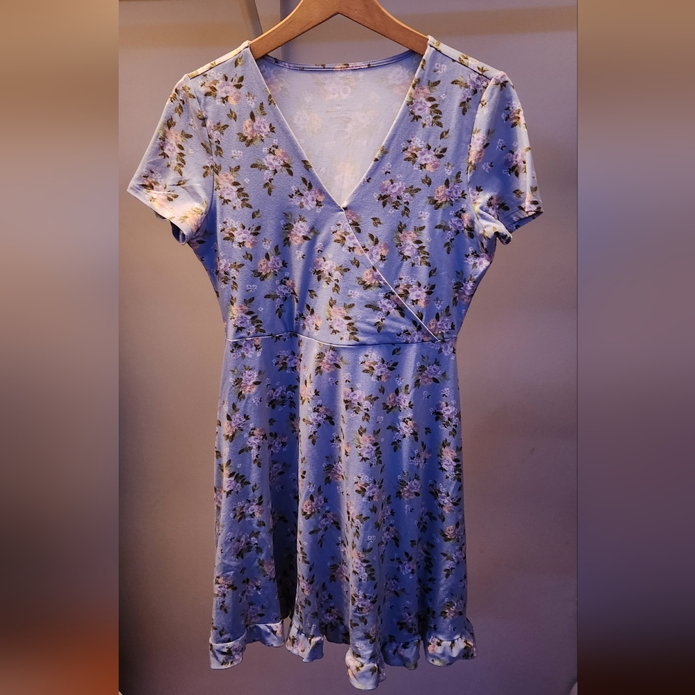 Floral V-Neck Dress